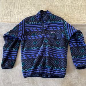 Vintage thick synchilla Patagonia pullover